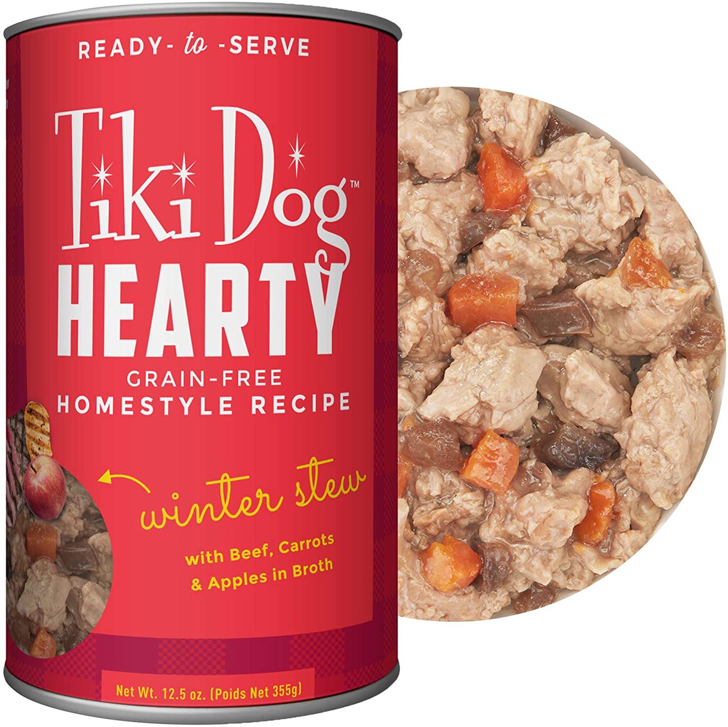 Tiki Pets Dog Hearty Winter Stew 12.5oz