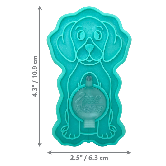 Kong Dog ZoomGroom Large Bubbles