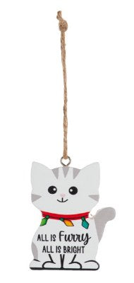 Ganz Holiday All is Furry all is Bright Ornament