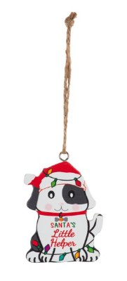 Ganz Holiday Santa's Little Helper Ornament