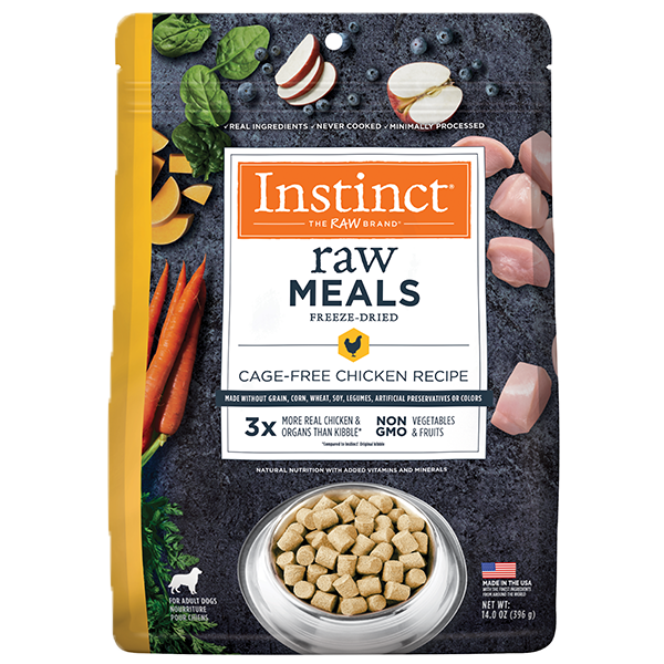 Instinct Freeze Dried Raw Meals for Dogs Chicken 14oz