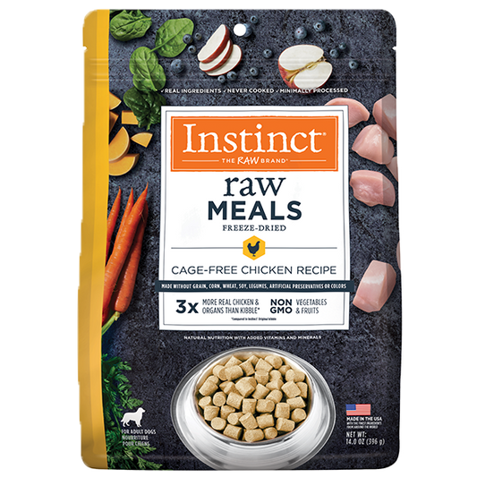 Instinct Freeze Dried Raw Meals for Dogs Chicken 14oz