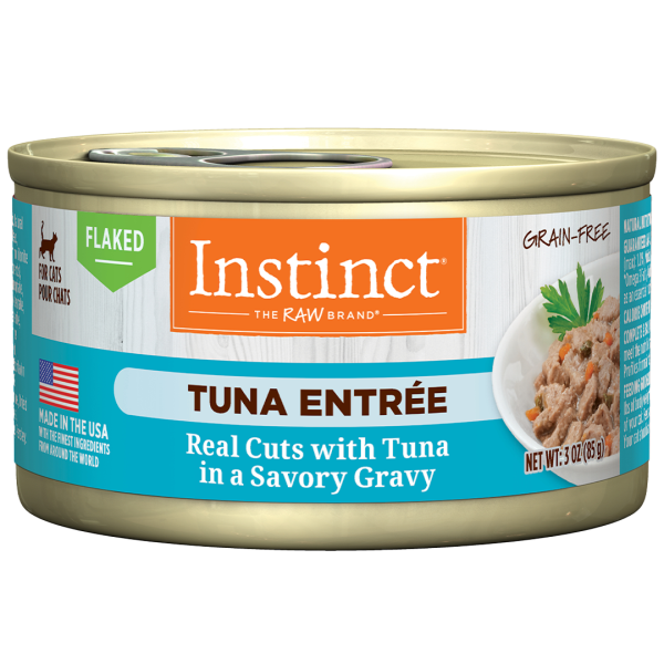 Nature's Variety Instinct Cat Flaked GF Tuna Entrée 3oz