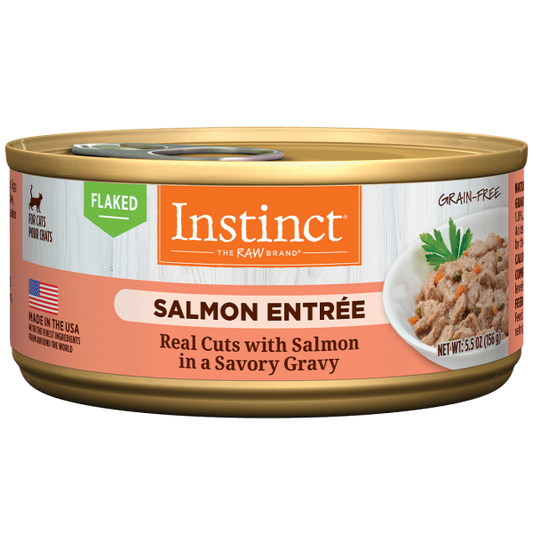 Nature's Variety Instinct Cat Flaked GF Salmon Entrée 5.5oz