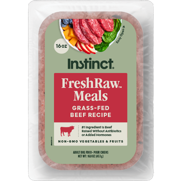 Instinct Dog FreshRaw Meals Grass-Fed Beef 16oz