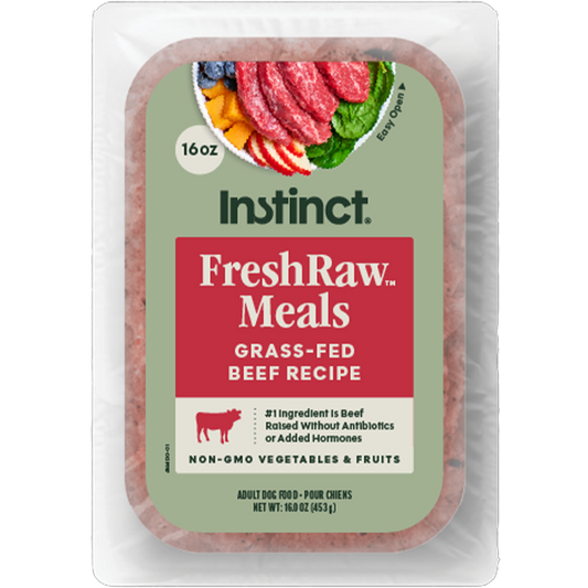 Instinct Dog FreshRaw Meals Grass-Fed Beef 16oz