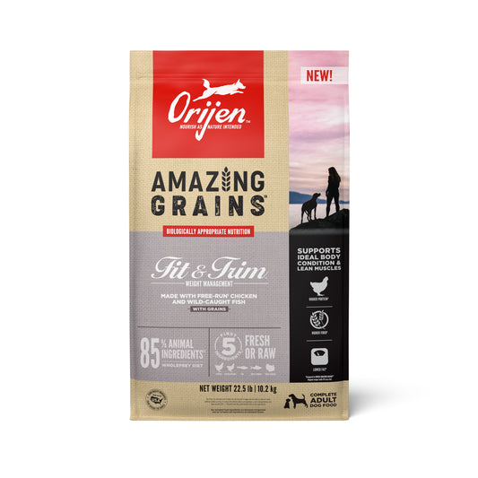 ORIJEN Amazing Grains Fit & Trim 22.5LB
