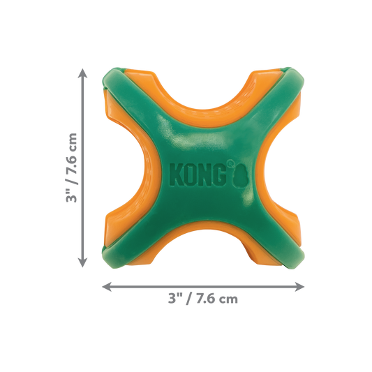 Kong Dog Toy Rambler Rattlez X-Ball Large