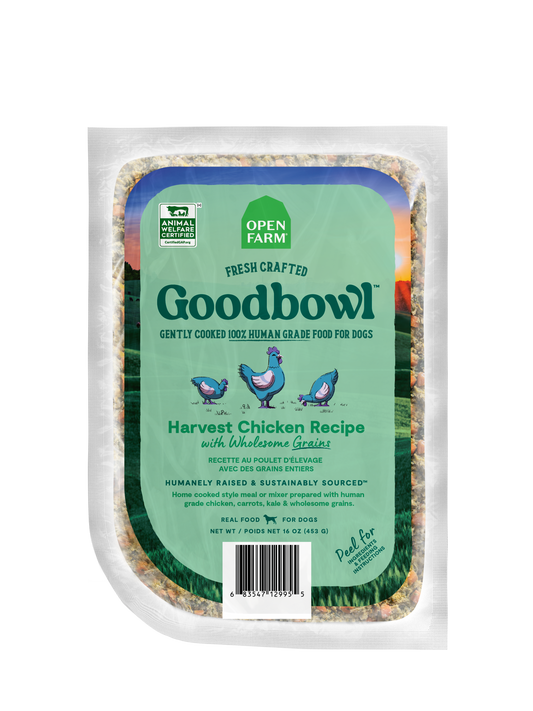 Open Farm Open Farm Goodbowl Harvest Chicken & Wholesome Grains 16oz Pouch