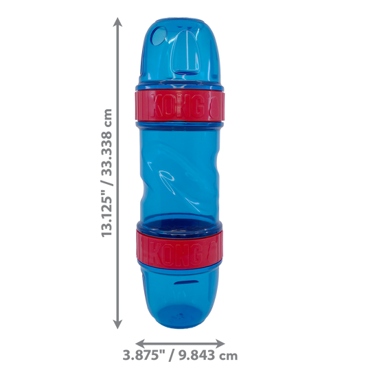Kong Dog Toy Scuttle Pod Blue Large Treat Dispenser