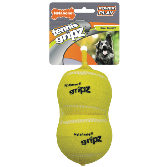 Nylabone Power Play Dog Tennis Ball Gripz Large/Giant