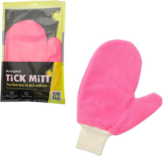Tick Mitt Tick Removal Glove Pink
