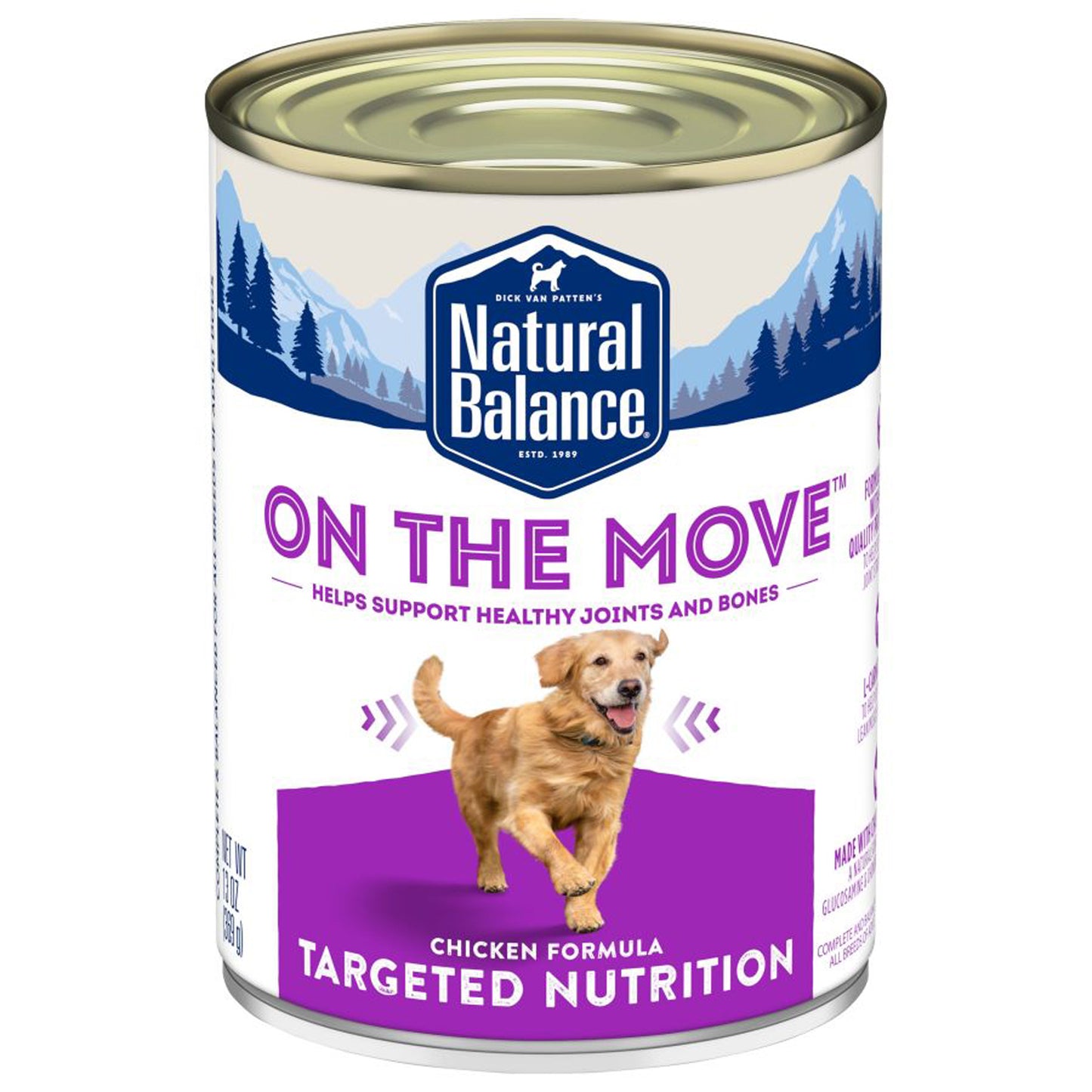 Natural Balance Pet Foods On The Move Canned Dog Food Chicken 13oz