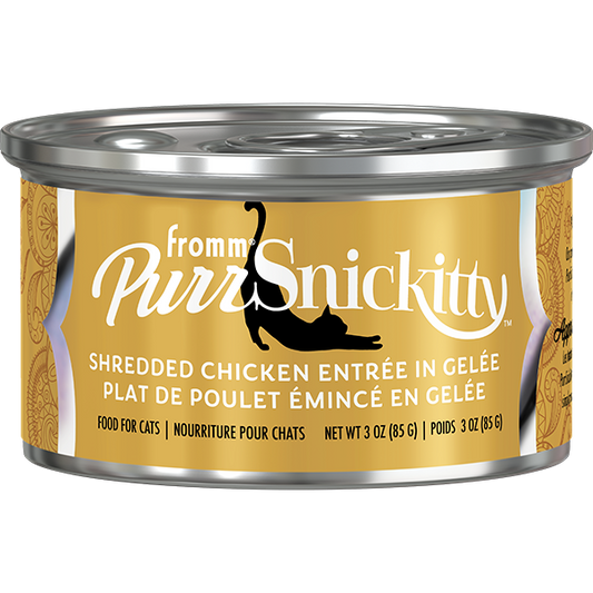 Fromm Cat PurrSnickitty Shredded Chicken in Gelee 3oz