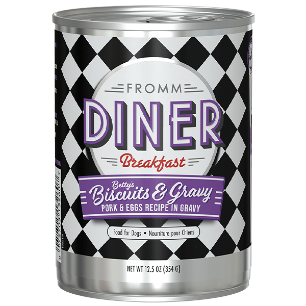 Fromm Dog Diner Breakfast Betty's Biscuits&Gravy 12.5oz