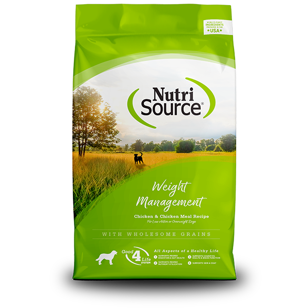 NutriSource Dog Weight Management 26lb