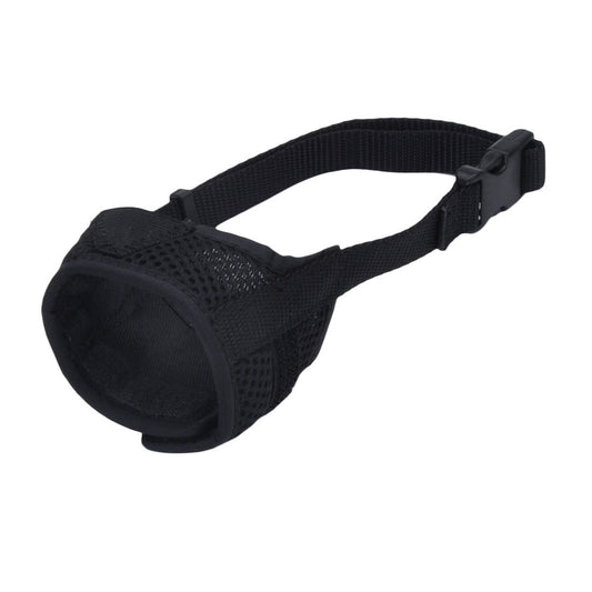 Coastal Best Fit Adjustable Comfort Dog Muzzle, Black, Small - Nose Circumference: 4.5in - 6in