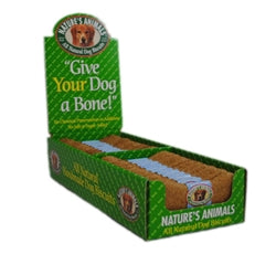 Natures Animals Gourmet Select Organic Bone Chicken Dog Biscuit Single