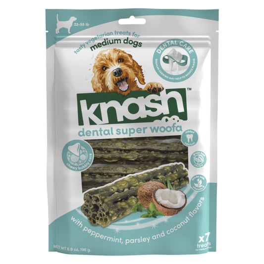 Fieldcrest Farms Nothin’ to Hide Knash Super Woofa Dog Toy 7 Pk