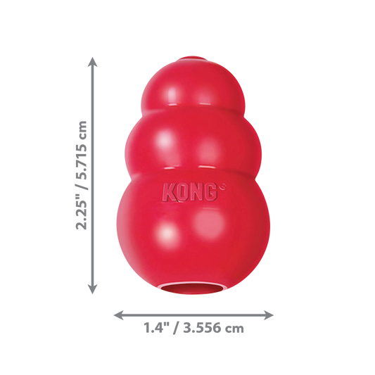 Kong Dog Toy KONG Classic Red eXtra Small King
