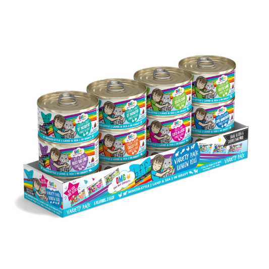 Weruva BFF Cat OMG Rainbow Road Variety Pack 2.8oz