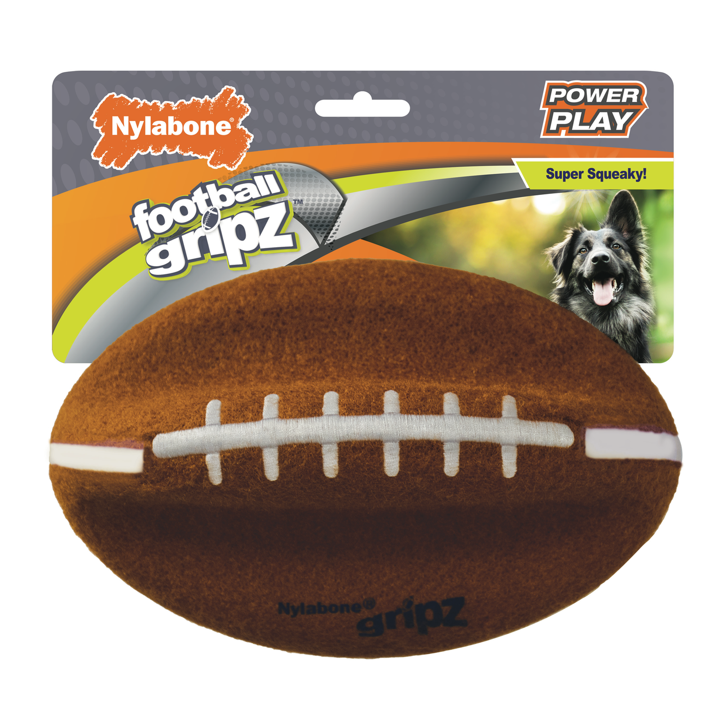 Nylabone Power Play Dog Football Gripz Large/Giant
