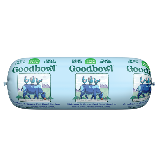 Open Farm Goodbowl Freshly Crafted Harvest Chicken Recipe Roll 28oz Roll