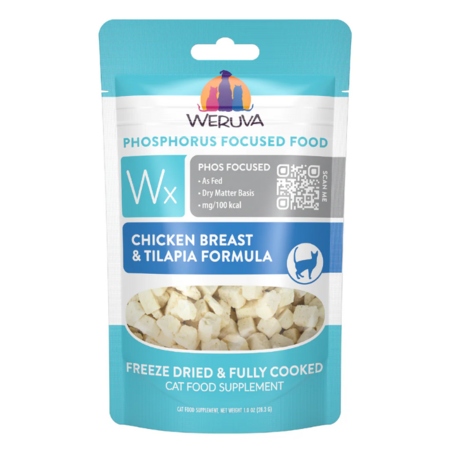 Weruva Cat Food Freeze Dried Chicken Breast Tilapia 1oz
