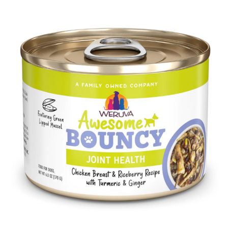 Weruva Dog Can Awesome Bouncy Chicken Rice 6 oz
