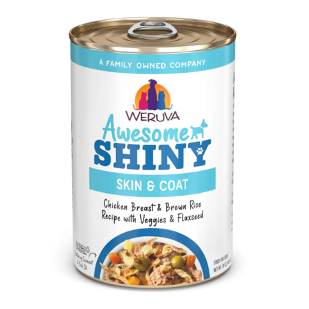 Weruva Dog Can Awesome Shiny Chicken Veggie 14 oz