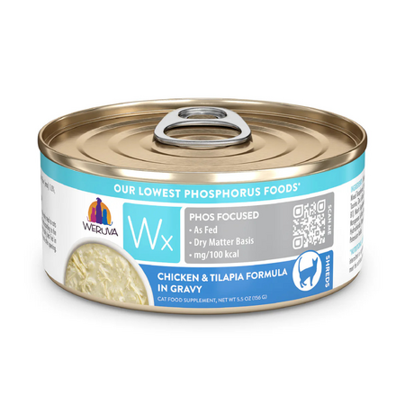 Weruva Cat Can Wx Phos Chic Tilapia Gravy 5.5 oz
