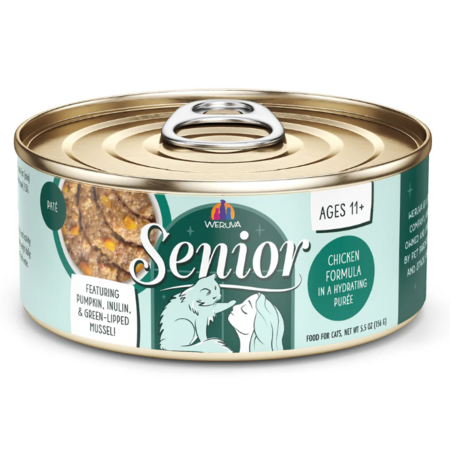 Weruva Cat Can Senior Chicken Hydrating Puree 5.5 oz