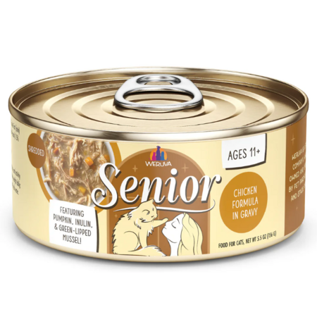 Weruva Cat Can Senior Chicken Gravy 5.5 oz