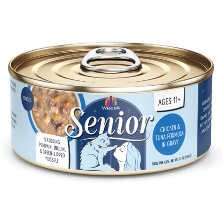 Weruva Cat Can Senior Chicken Tuna Gravy 5.5 oz