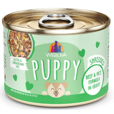Weruva Dog Can Puppy Beef & Rice 6 oz