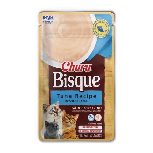 Inaba Tuna Recipe Cat Churu Bisque, 1.4oz