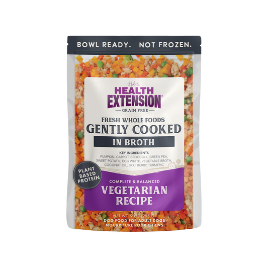 Health Extension Gently Cooked Grain Free Vegetable Blend Dog Food 9oz