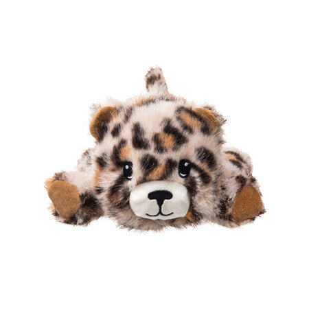 Growl Dog Plush Dog Toy Snugglez Leopard 9.5 in