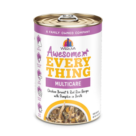 Weruva Dog Can Awesome Everything Chick Red Rice Pump 14 oz