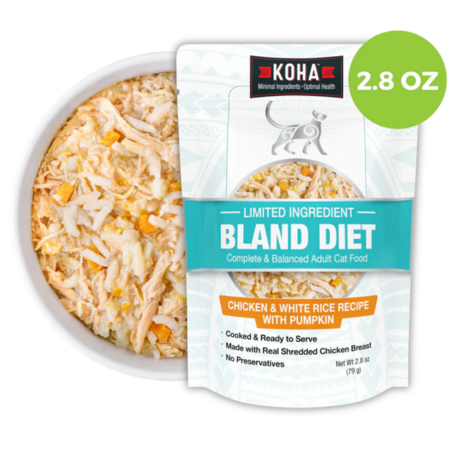 Koha Cat Wet Bland Diet Chicken 2.8oz