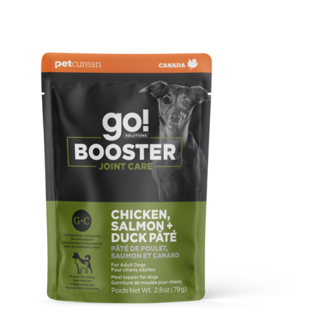 Petcurean Go! Booster Joint Care Chicken Salmon And Duck Pate For Dog 2.8 oz