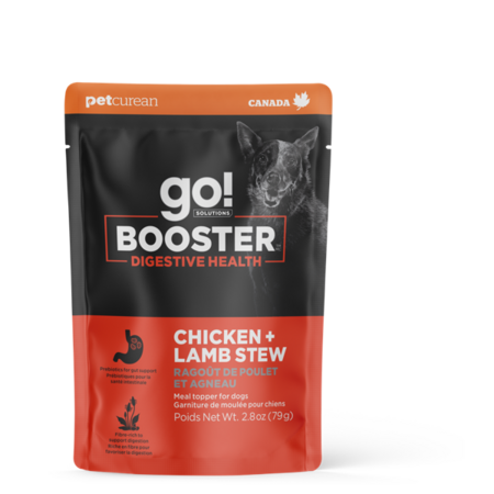 Petcurean Go! Booster Digestive Health Chicken And Lamb Stew For Dogs 2.8 oz
