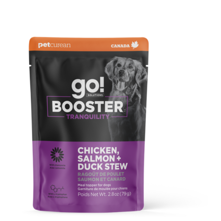 Petcurean Go! Booster Tranquility Chicken, Salmon And Duck Stew For Dog 2.8 oz
