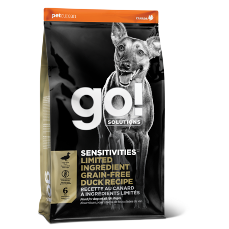 Petcurean Go! Sensitivities Grain Free Duck Recipe For Dog 3.5 lb