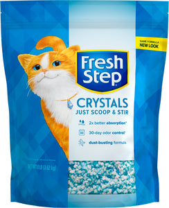 Fresh Step Crystals Premium Cat Litter Scented 8lb