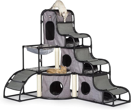 Prevue Pet Products Catville Tower Gray