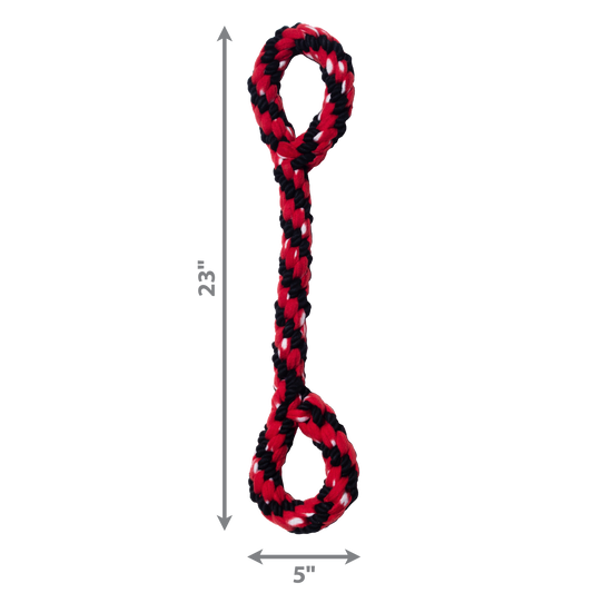 Kong Dog Toy Signature Rope Double Tug Large