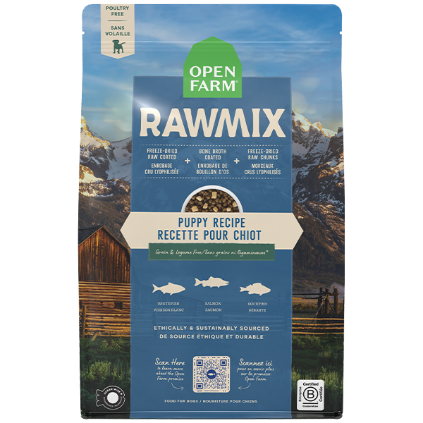 Open Farm Dog Food RawMix Grain Free Puppy 3.5 lb