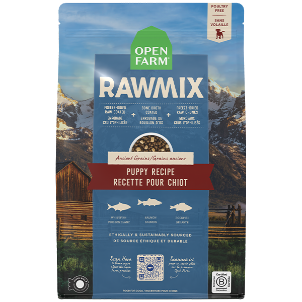 Open Farm Dog Food RawMix Ancient Grain Puppy 3.5 lb