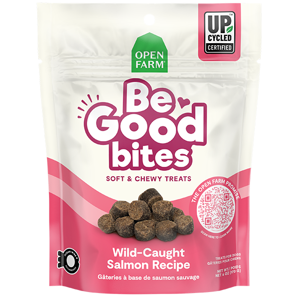 Open Farm Dog Treats Be Good Bites Wild-Caught Salmon 6 oz